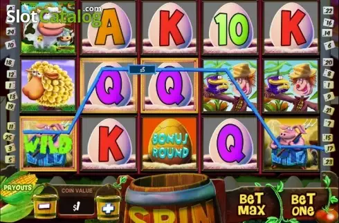 Οθόνη4. Barnyard Bucks Slots Κουλοχέρης