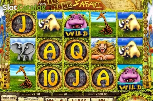 Οθόνη2. Big Game Safari (MultiSlot) Κουλοχέρης