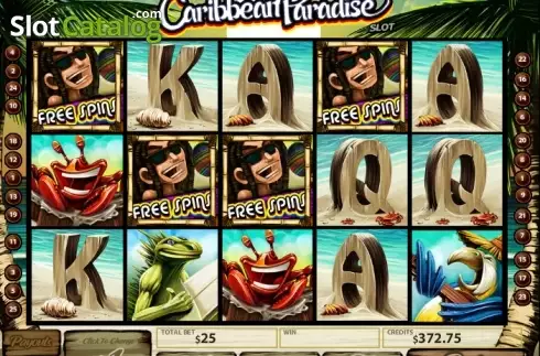 Οθόνη5. Caribbean Paradise Κουλοχέρης