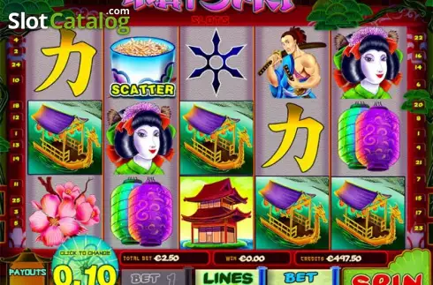 Ροδέλες. Matsuri (MultiSlot) Κουλοχέρης