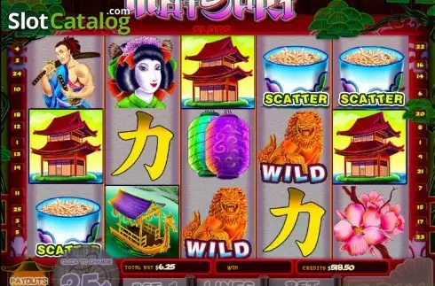 Οθόνη5. Matsuri (MultiSlot) Κουλοχέρης
