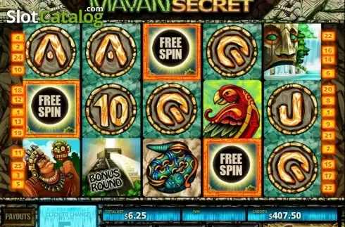 Οθόνη5. Mayan Secret Κουλοχέρης 
