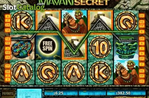 Οθόνη7. Mayan Secret Κουλοχέρης 
