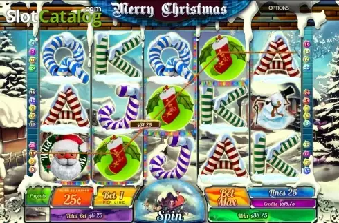 Οθόνη4. Merry Christmas (MultiSlot) Κουλοχέρης