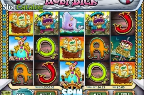 Moby Dick. Moby Dick (MultiSlot) Κουλοχέρης