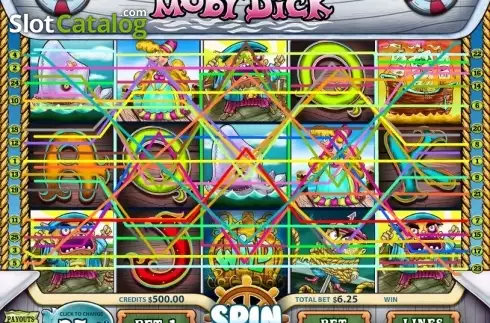 Οθόνη3. Moby Dick (MultiSlot) Κουλοχέρης