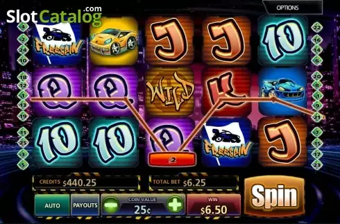 Οθόνη3. Slot Wheels Κουλοχέρης