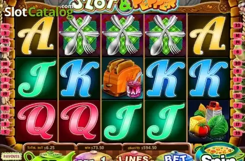 Οθόνη2. Slot&Pepper Κουλοχέρης 
