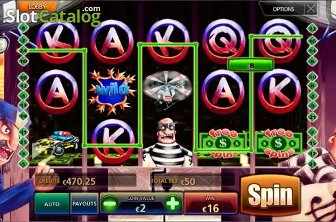 Οθόνη6. Bank Robbery (MultiSlot) Κουλοχέρης
