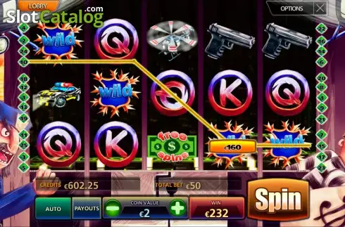Οθόνη7. Bank Robbery (MultiSlot) Κουλοχέρης