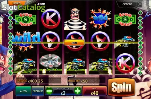 Οθόνη8. Bank Robbery (MultiSlot) Κουλοχέρης