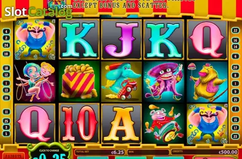 Οθόνη7. Big Top Circus Κουλοχέρης