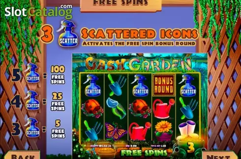 Οθόνη4. Cash Garden Κουλοχέρης