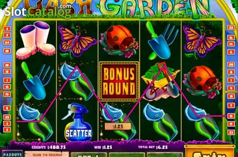 Οθόνη7. Cash Garden Κουλοχέρης