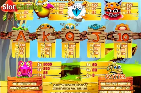 Οθόνη2. Critters (MultiSlot) Κουλοχέρης