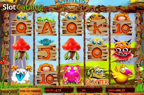 Οθόνη5. Critters (MultiSlot) Κουλοχέρης