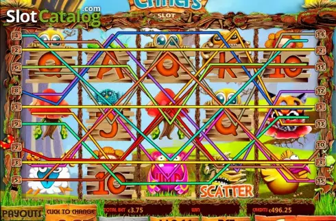 Οθόνη6. Critters (MultiSlot) Κουλοχέρης