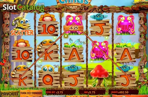 Οθόνη7. Critters (MultiSlot) Κουλοχέρης
