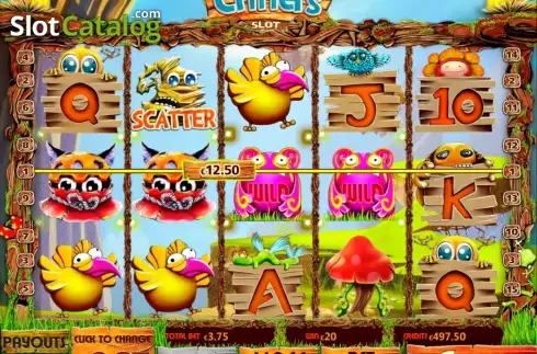Οθόνη8. Critters (MultiSlot) Κουλοχέρης