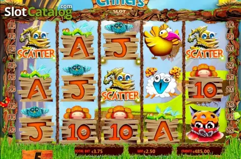 Οθόνη9. Critters (MultiSlot) Κουλοχέρης