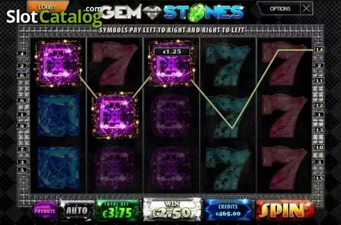 Οθόνη3. Gem Stones (MultiSlot) Κουλοχέρης 
