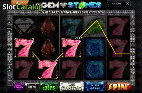 Οθόνη4. Gem Stones (MultiSlot) Κουλοχέρης 