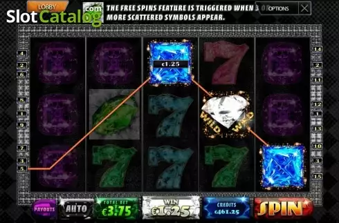 Οθόνη5. Gem Stones (MultiSlot) Κουλοχέρης 