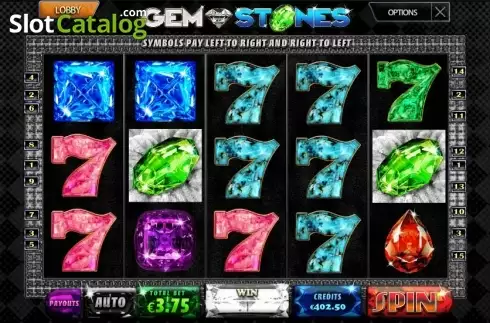 Οθόνη7. Gem Stones (MultiSlot) Κουλοχέρης 