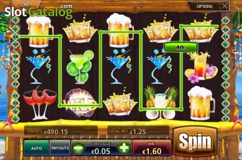 Οθόνη4. Happy Hour (MultiSlot) Κουλοχέρης