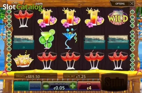Οθόνη5. Happy Hour (MultiSlot) Κουλοχέρης