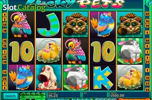 Οθόνη2. Lucky Pets Κουλοχέρης 
