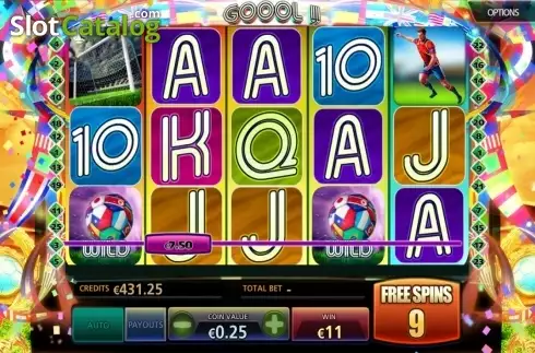 Οθόνη5. Goool!! Κουλοχέρης