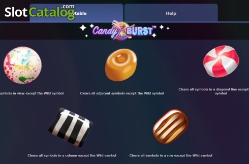 Οθόνη9. Candy Burst (Mutuel Play) Κουλοχέρης