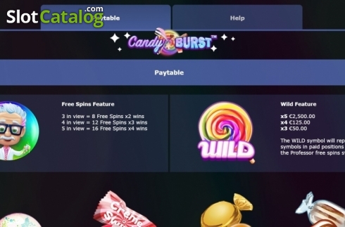 Οθόνη6. Candy Burst (Mutuel Play) Κουλοχέρης