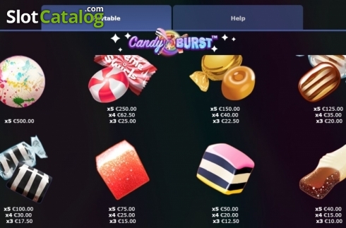 Οθόνη7. Candy Burst (Mutuel Play) Κουλοχέρης