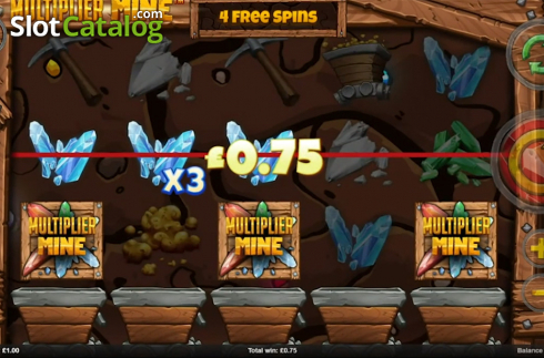 Οθόνη6. Multiplier Mine Κουλοχέρης