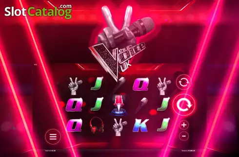 The Voice UK Slot Λογότυπο The Voice UK Slot Λογότυπο