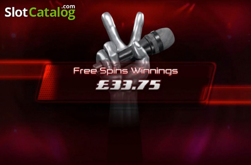 Οθόνη5. The Voice UK Slot Κουλοχέρης