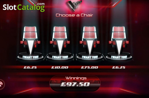 Οθόνη7. The Voice UK Slot Κουλοχέρης