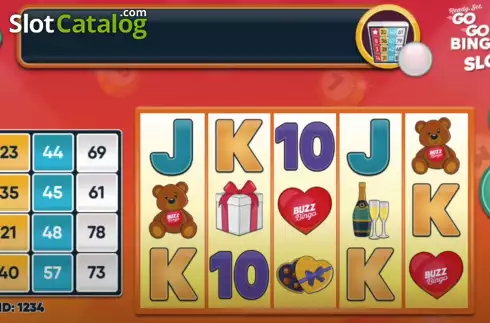 Οθόνη2. Go Go Bingo (Mutuel Play) Κουλοχέρης