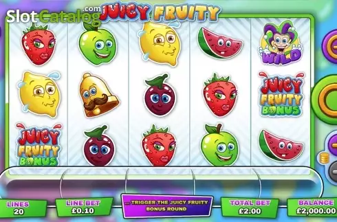 Οθόνη2. Juicy Fruity Κουλοχέρης