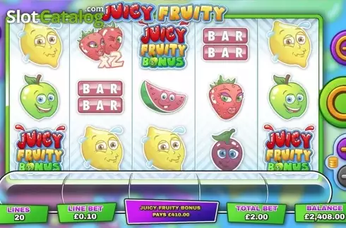 Οθόνη3. Juicy Fruity Κουλοχέρης