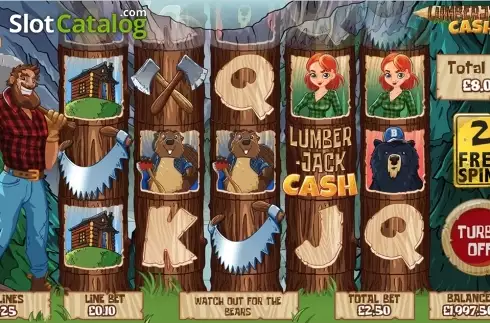 Οθόνη4. Lumberjack Cash Κουλοχέρης