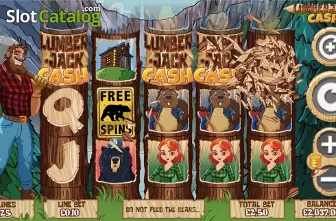 Οθόνη5. Lumberjack Cash Κουλοχέρης