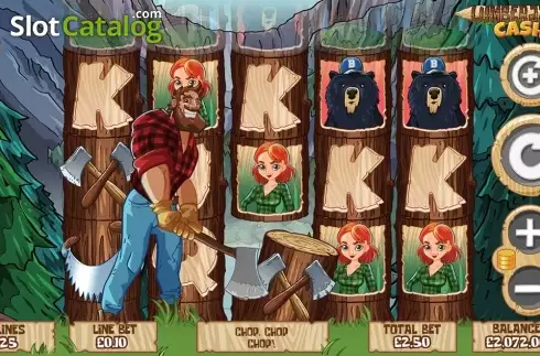 Οθόνη7. Lumberjack Cash Κουλοχέρης