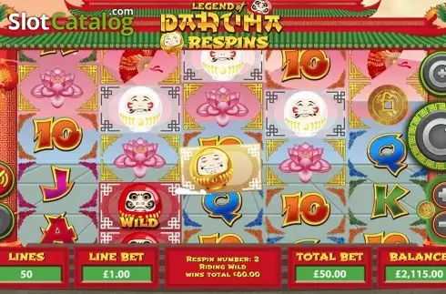 Οθόνη4. Legend of Daruma Κουλοχέρης