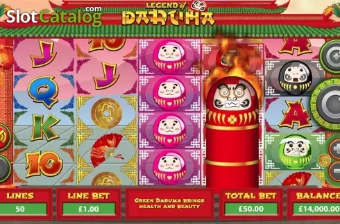 Οθόνη6. Legend of Daruma Κουλοχέρης