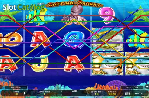 Οθόνη3. Captain Sharky Κουλοχέρης