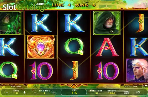 Οθόνη3. Elves' Kingdom (NGM Game) Κουλοχέρης 