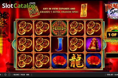 Οθόνη7. Dragon Spin Pick n Mix Κουλοχέρης